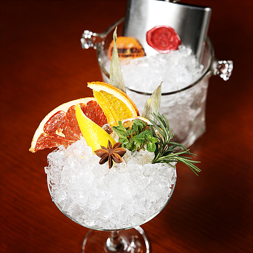 Bottle of pimm's cup