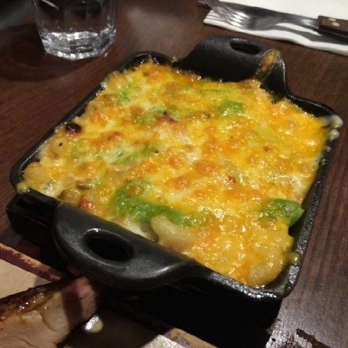 Green Ghile Mac and Cheese