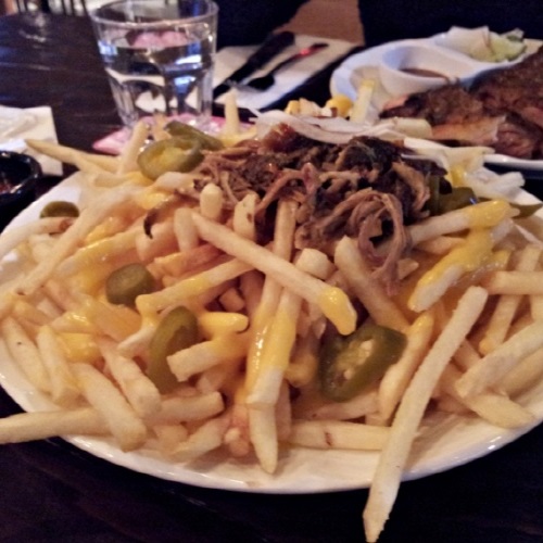 Pulled Pork Cheese Fries